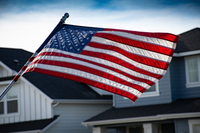memorial day and putting a flag on your roof