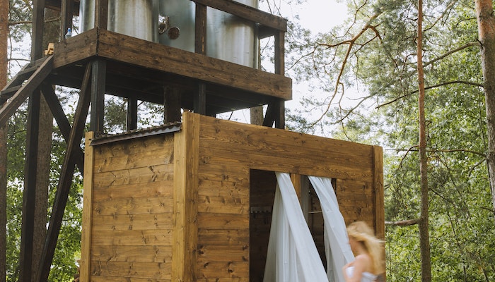 Building an Outdoor Shower